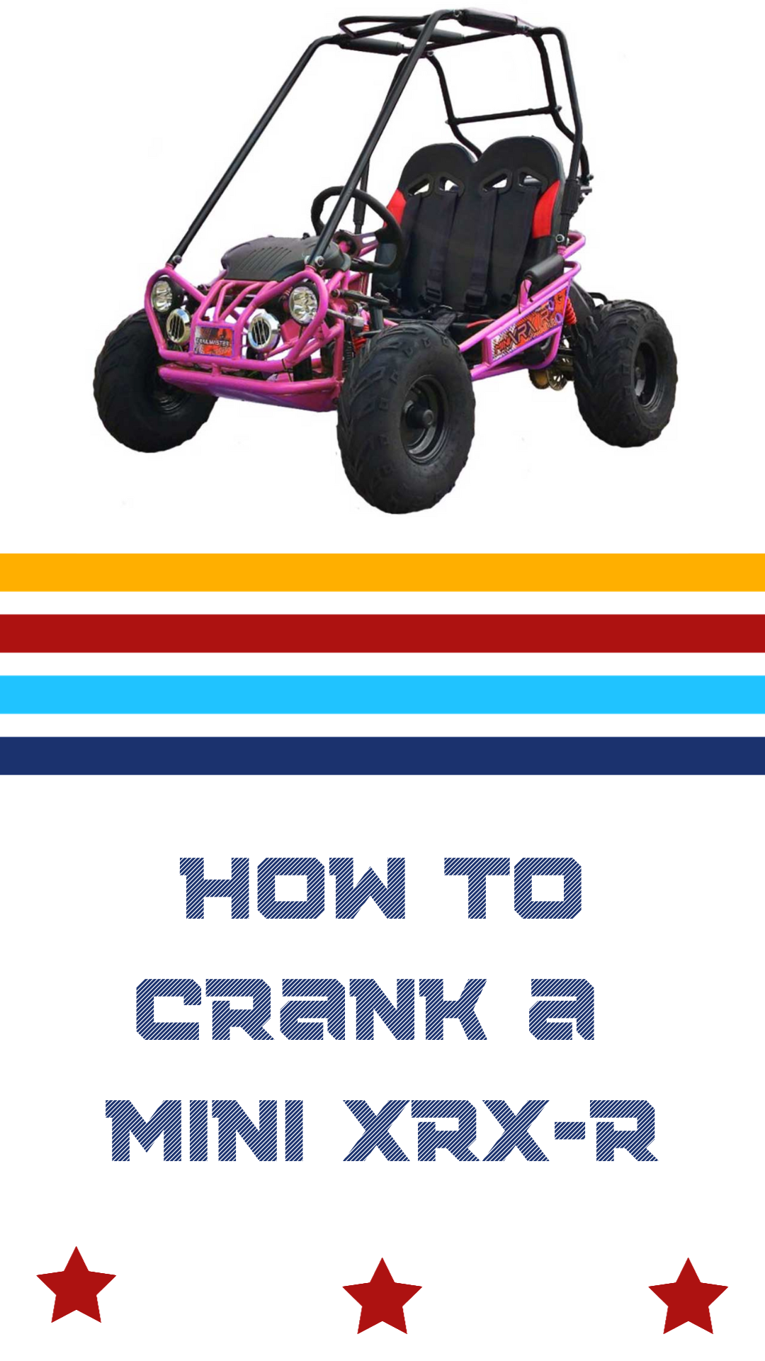 Crank your Mini XRX-R, or get help when it won't start