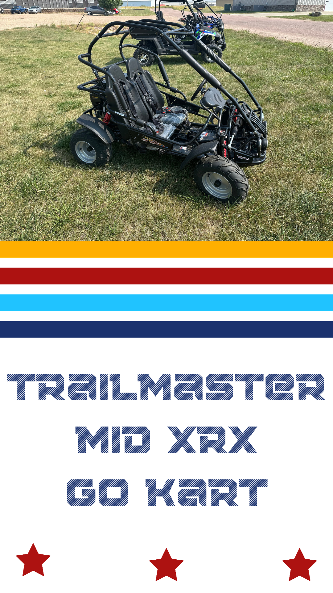 Trailmaster Mid XRX best selling go kart